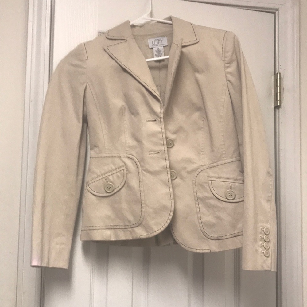 Ann Taylor Loft Causal Blazer